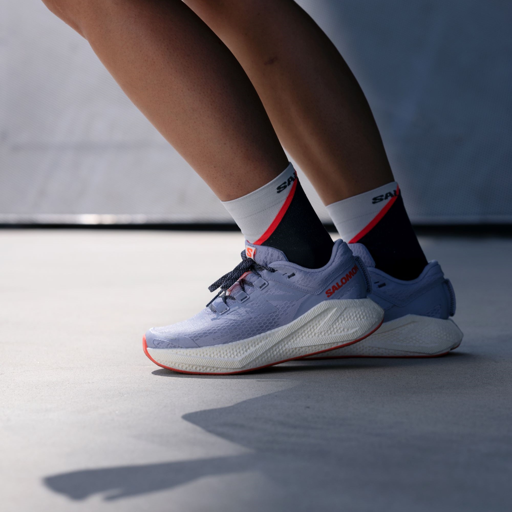 Salomon Aero Glide 3 in situazione di corsa