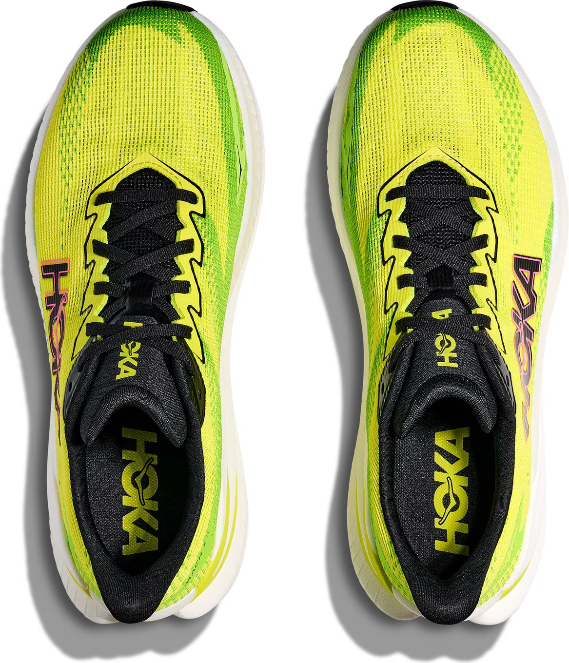 Detail der Hoka Mach X 3 Sohle