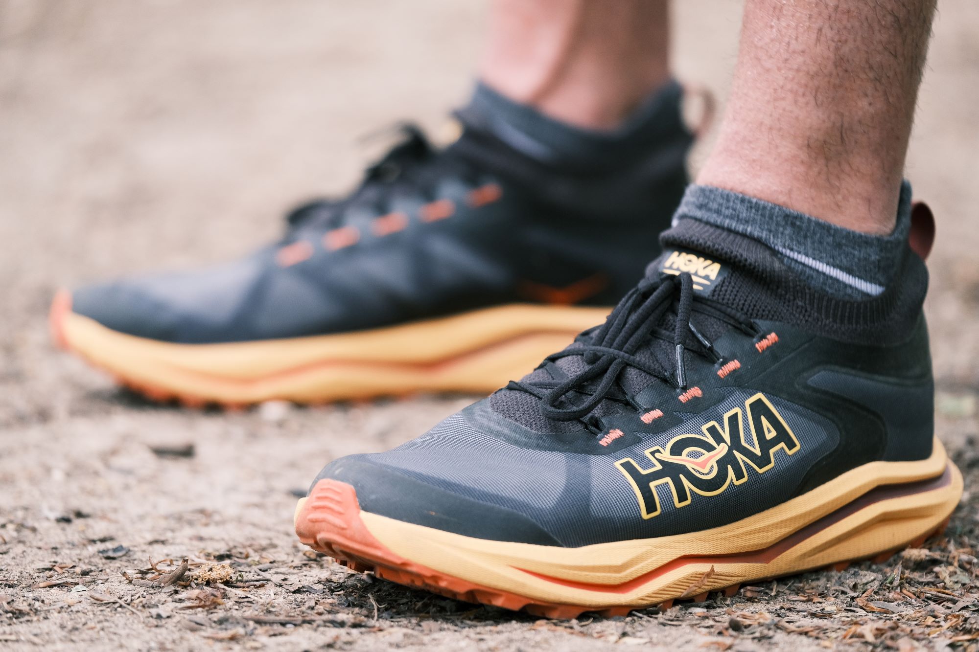 Hoka Zinal 2 en situación de carrera