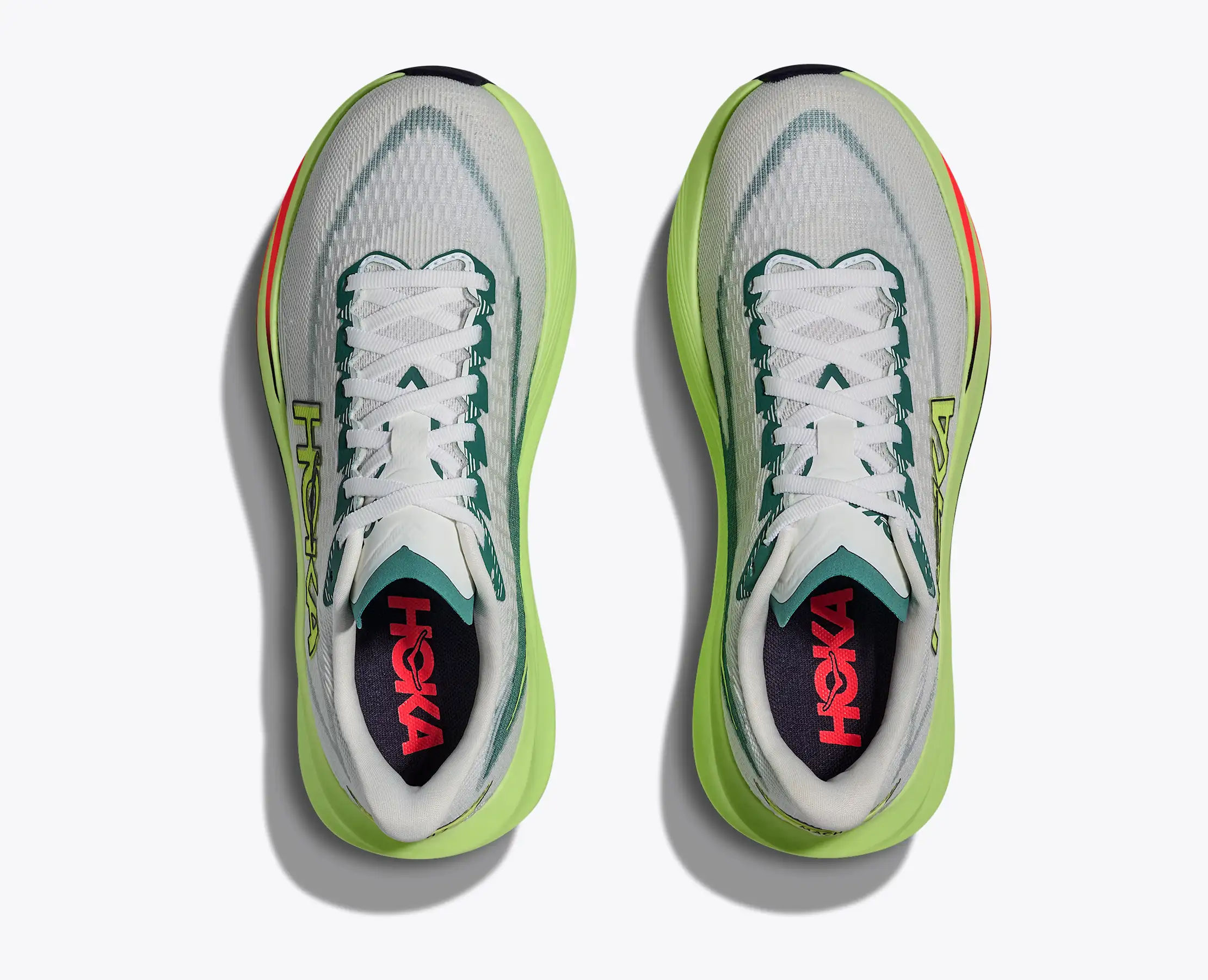 Hoka Mach 7 in a running situation