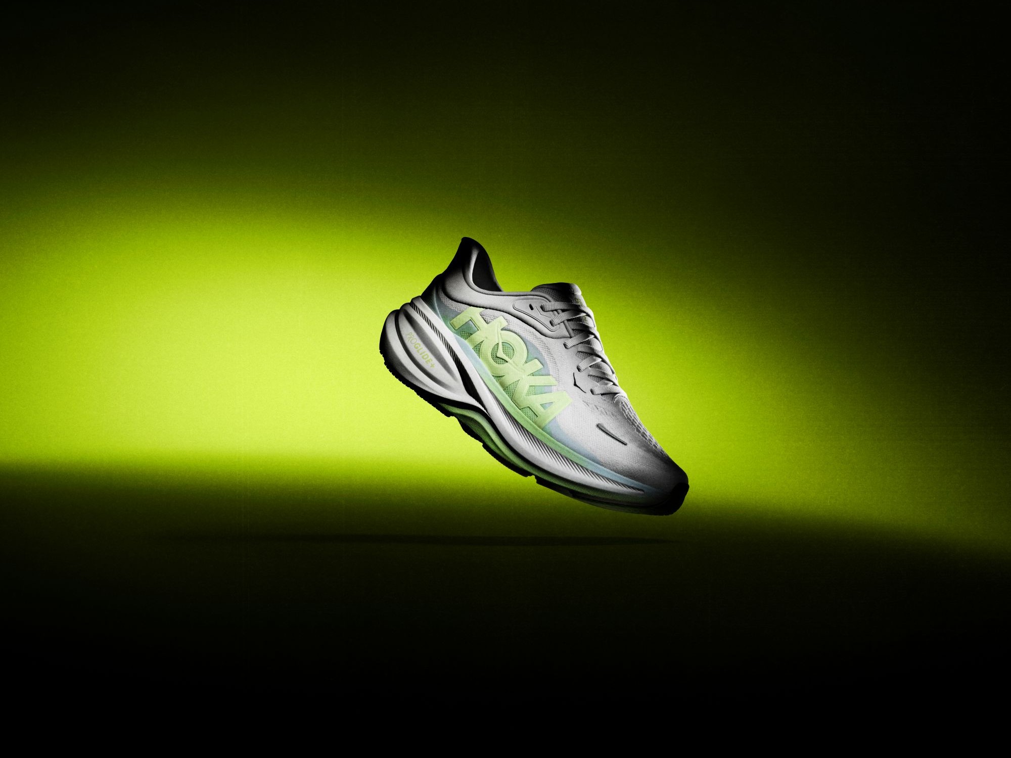 Détail de la semelle Hoka Clifton Pro