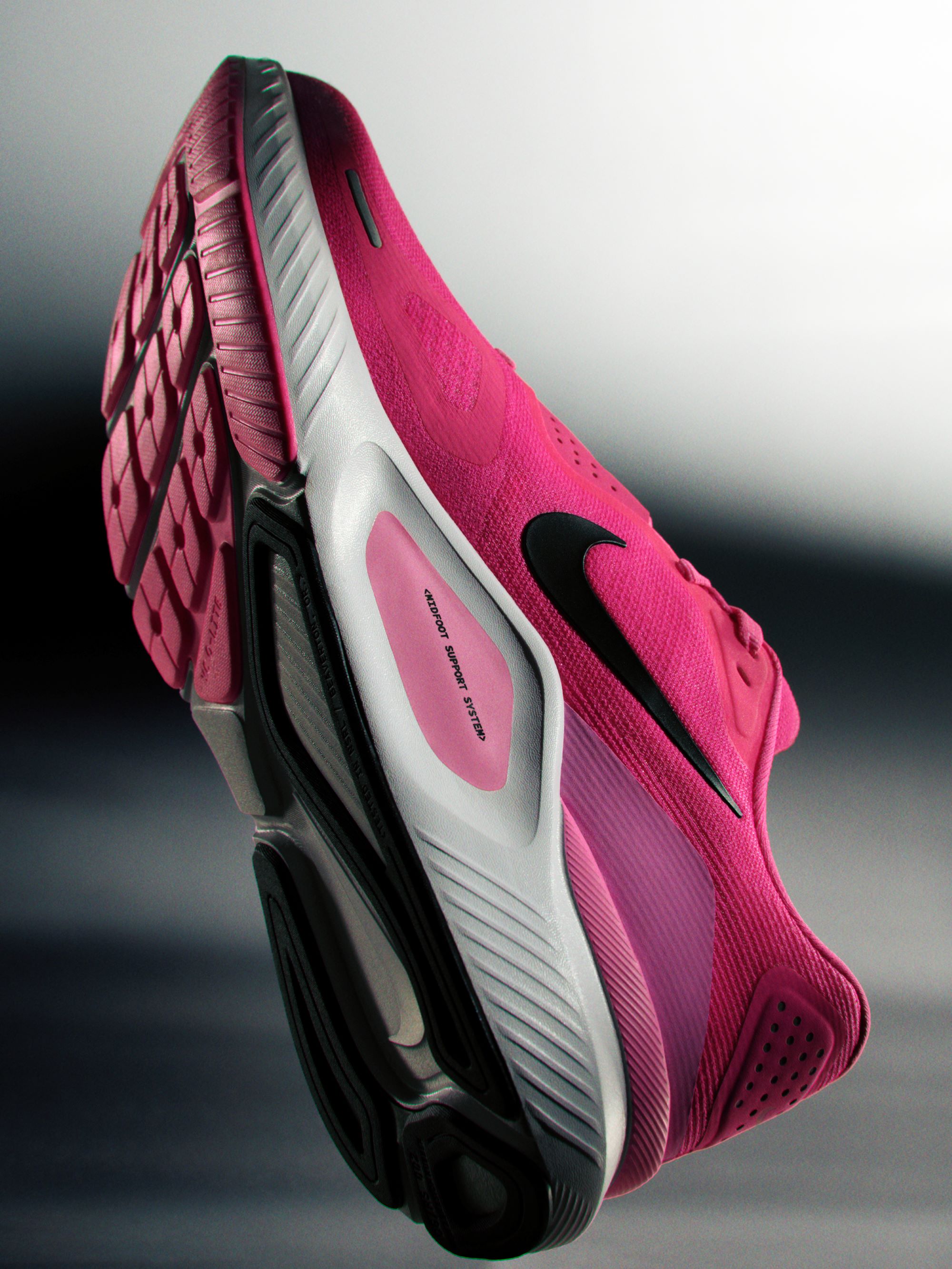 Nike Structure 26 tijdens het hardlopen