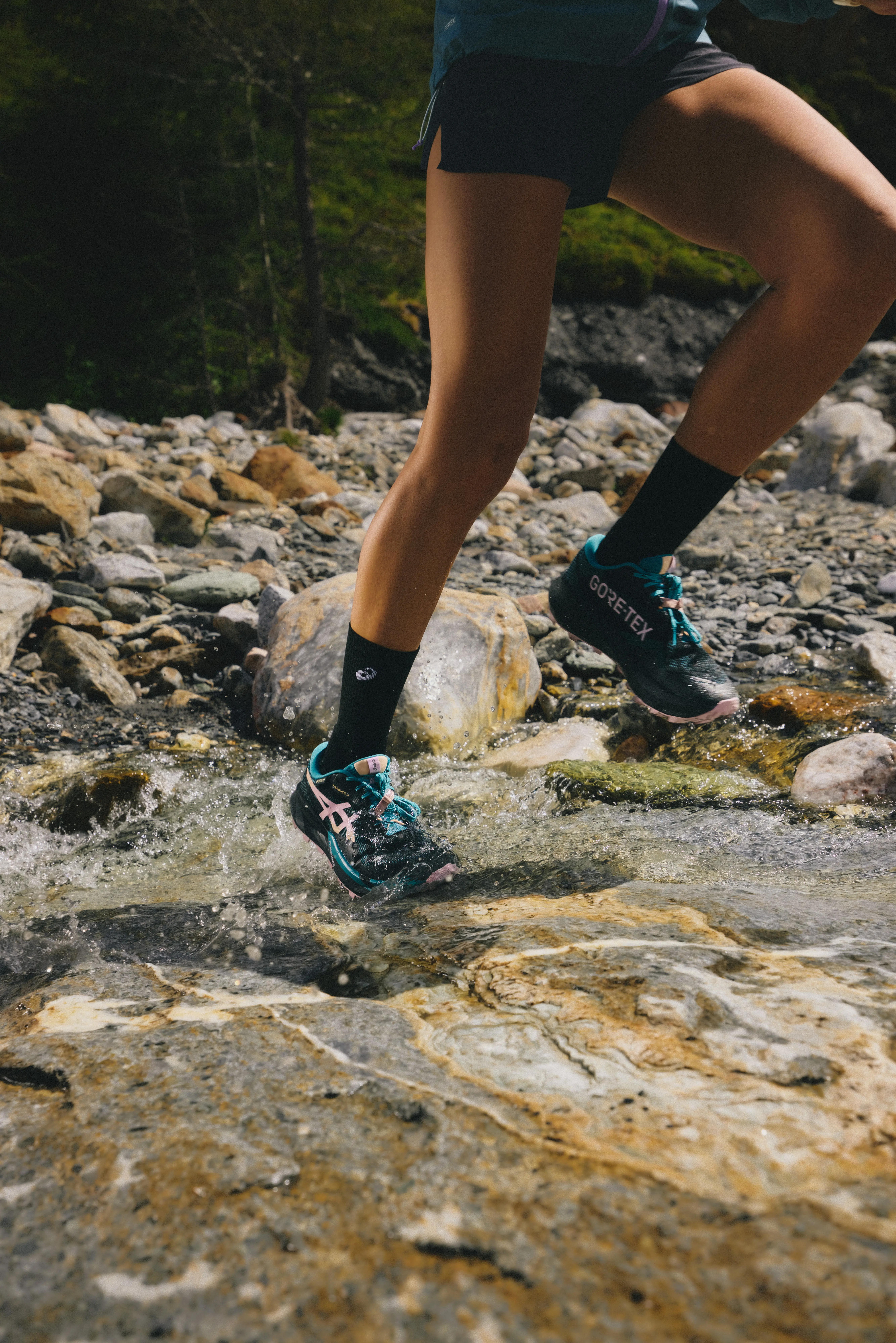 Asics Trabuco 14 in trail situation